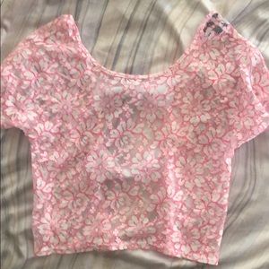 Lace Floral Top